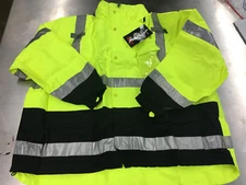 Tingley J24122 ICON 3.1 Hi-Vis Lime Jacket, Waterproof Class 3 Size 5X