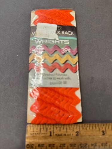 BUILD A LOT VTG SEWING RICK RACK BIAS TAPE LACE SEAM BINDING TRIM EMBELLISHMENTS - Picture 258 of 272