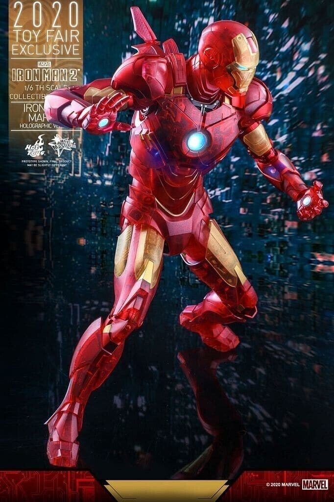 HOT TOYS IRON MAN Mark IV Mk4 Holographic Version 1/6th scale 