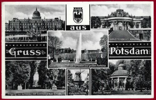 Couverture de carte postale allemande Seconde Guerre mondiale Troisième Reich Potsdam dans le Brandebourg 1939 - Photo 1 sur 2