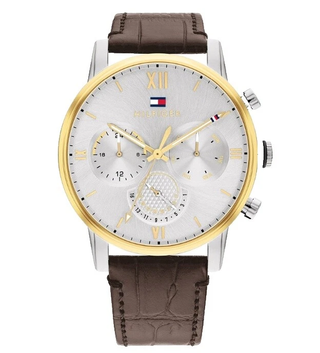 Tommy Hilfiger Stainless Steel Case Wristwatches with Chronograph