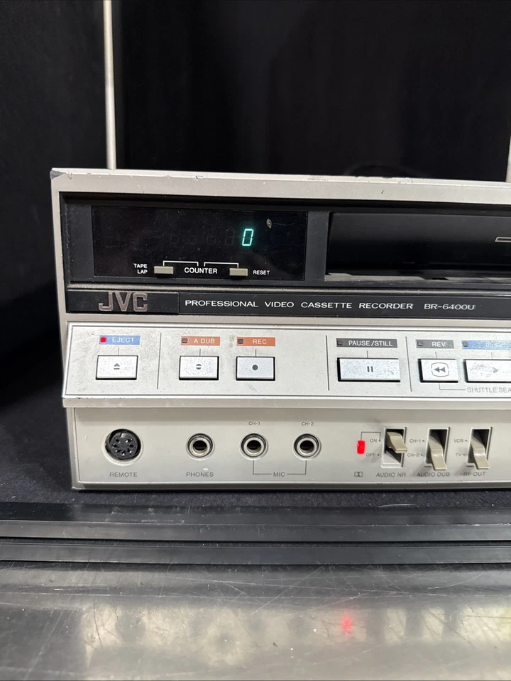 JVC BR-6400U Professional VHS Video Cassette Recorder VCR - Image 2 of 4