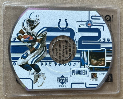 EDGERRIN JAMES 1999 UPPER DECK POWER DECK CD  #PD24NM-MT Condition