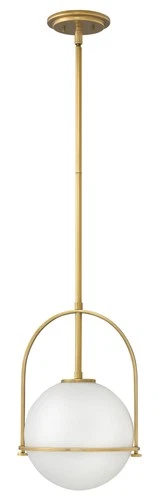 Hinkley Lighting 3407 Somerset 1 Light 12"W Pendant - Nickel - Picture 3 of 10