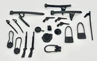 Marx Fort Apache Cavalry Black 20 pc Accessories (Belts, Swords, Pistols, ...)