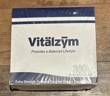 VITALZYM Systemic Enzymes 360 gel caps **NEW SEALED** Exp 10/2027