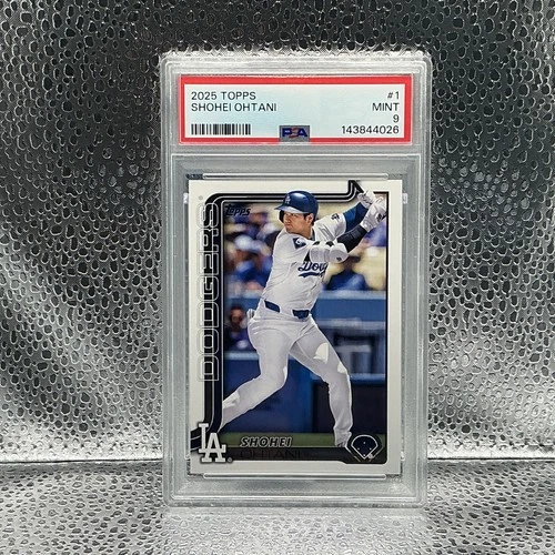 2025 Topps Series 1 - Shohei Ohtani #1 PSA 9