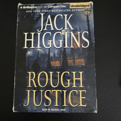 Rough Justice by Jack Higgins Audiobook CD Unabridged