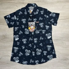 Dixxon Flannel Company Moco Party Shirt Button Down Womens Size Small NWT