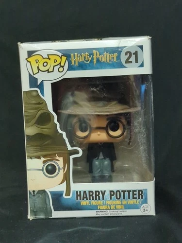 Funko Pop! Vinyl: Harry Potter - Harry Potter (w/ Sorting Hat) - Barnes and...
