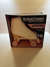 Roller Derby Pixie Hightop Adjustable Adult Women's Roller Skates Size 7-10