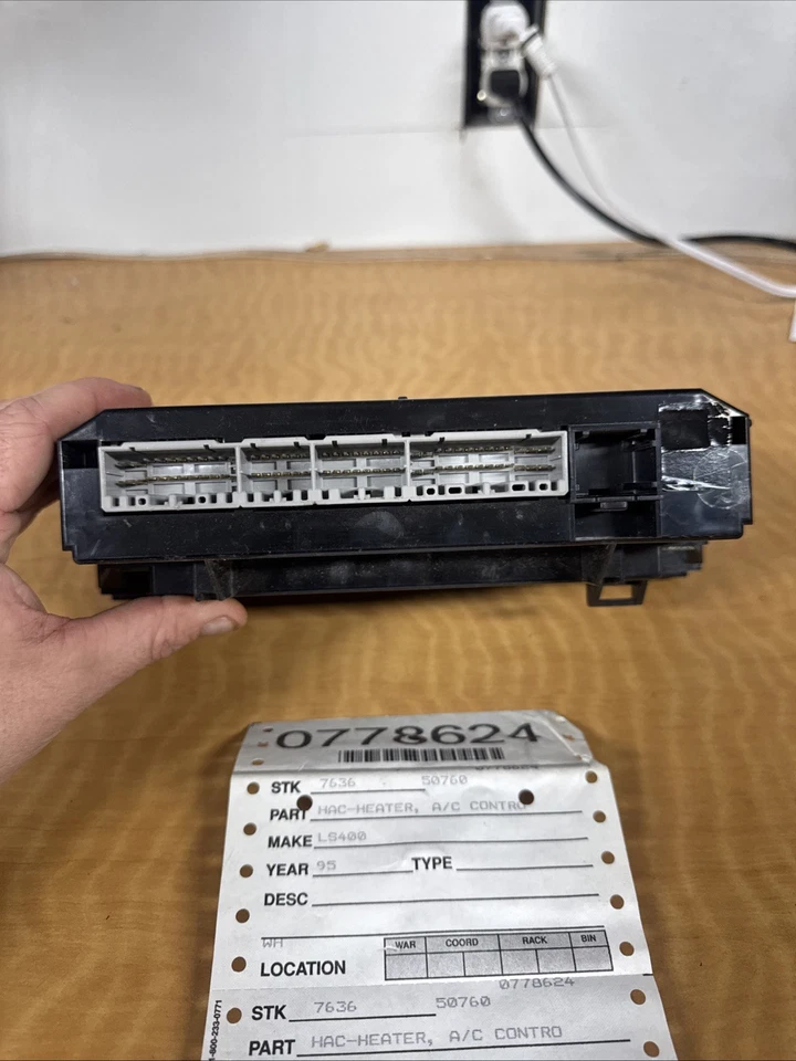 Lexus LS400 1995 control de calefacción. OEM Foto 4 de 4