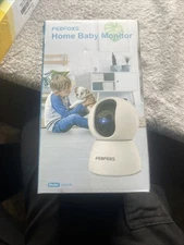 Febfoxs Home Baby Monitor Camera, WiFi Indoor Camera, Cloud Storege/Motion Detec