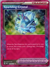 Pokémon Card Sparkling Crystal 129/131 Prismatic Evolutions - Near Mint