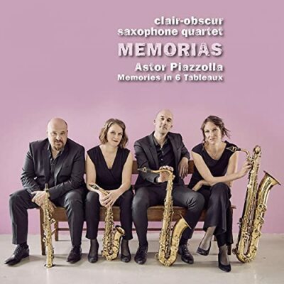 MEMORIAS - CLAIR-OBSCUR SAXOPHONE QUARTET [CD]