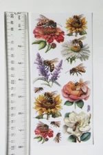 Violette Collection - BEE GARDEN - 1 Sheet NEW RELEASE Stickers #C218