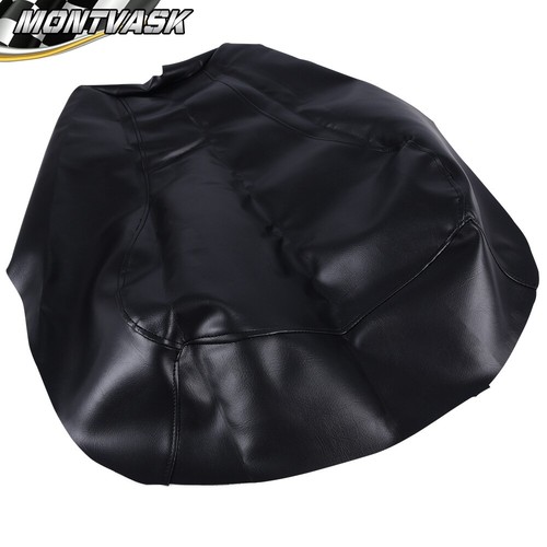 Fit For 2007-2011 Yamaha Grizzly 700 Seat Cover Black Marine Vinyl USA - Picture 3 of 12