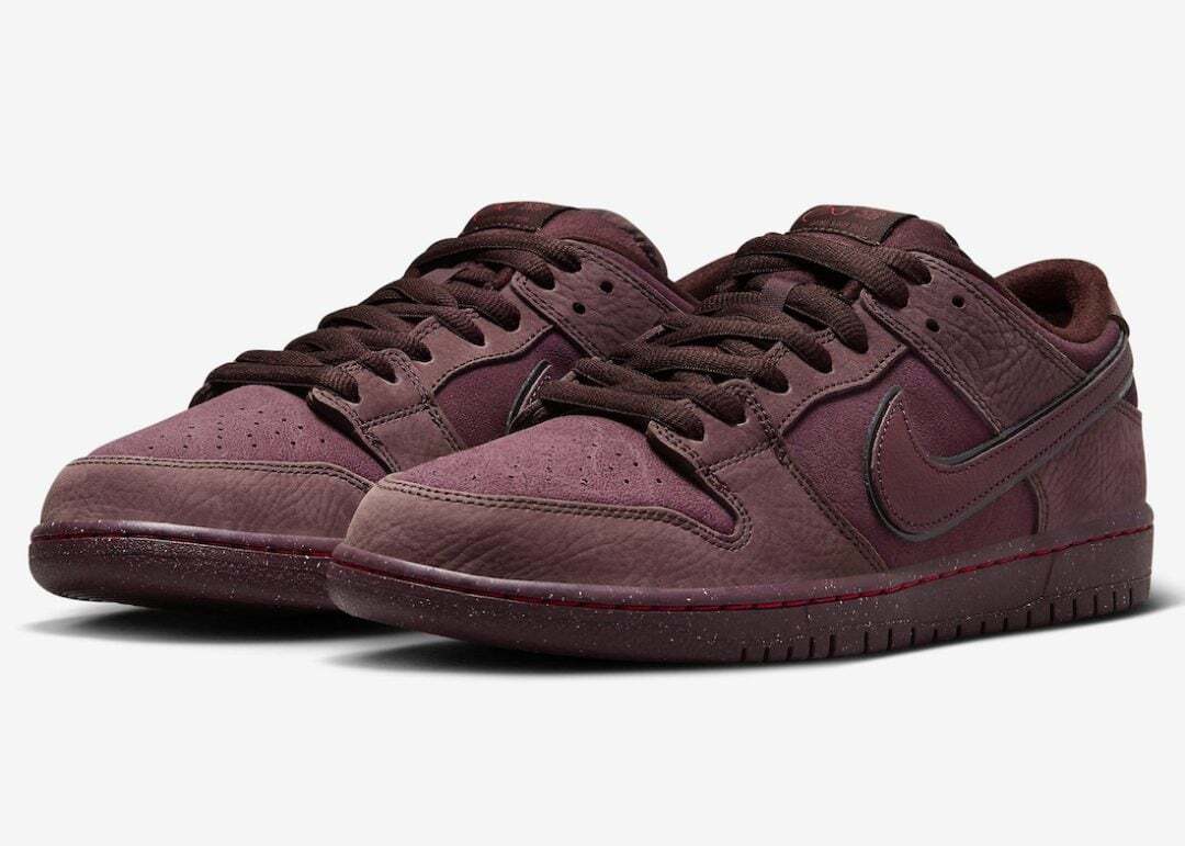 Nike SB Dunk Low PRM City of Love Burgundy FN0619-600 Men's US4-14