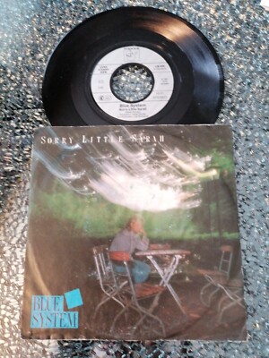 BLUE SYSTEM / SORRY LITTLE SARAH, DIETER BOHLEN, 1987, Vinyl Single 7 '' 