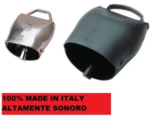 NBEADS 10 Pezzi Campanelli Per Animali Da Fattoria - Campane In Ferro Per Mucche, Capre, Cavalli E Pecore - Suono Nitido E Lungo Raggio - Decorazione Vintage Bronzo Antico - Foto 10