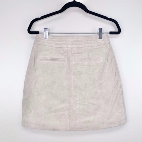 Blank NYC Snap Front Suede Mini Skirt Size 25 - Picture 14 of 15