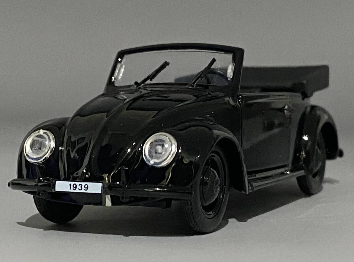 【美品】Volkswagen The Beetle Cabriolet 1/43 VW Beetle Convertible 1973 red modelcar PRXD530 PremiumX 1
