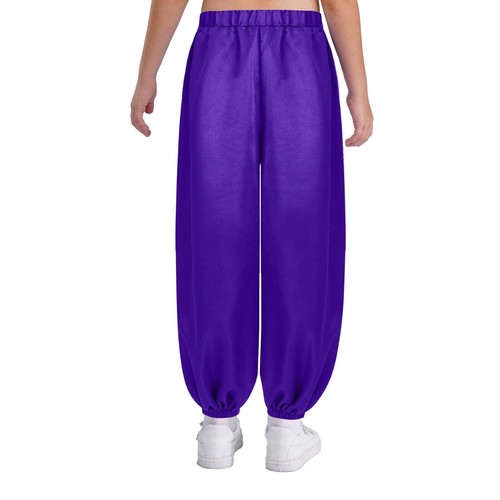 Kids Girls Sweatpants Theme Pants Solo Trousers Praise Bloomers Performance - Picture 72 of 90