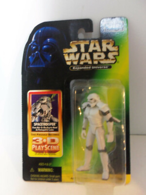 Star Wars Expanded Universe Spacetrooper 3D Play Scene Packag MOC SEALED ON CARD