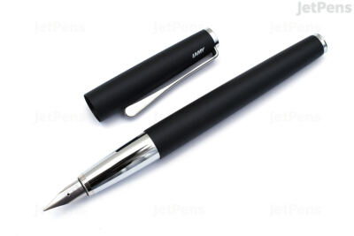 BRAND NEW LAMY  STUDIO FOUNTAIN PEN - BLACK - EXTRA FINE NIB L67EF + CONVERTER