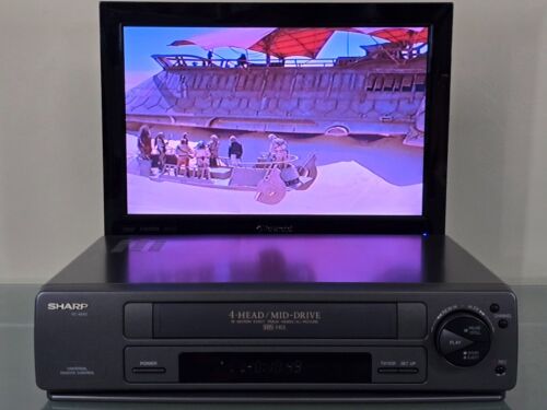 SHARP VC-A542U VCR Video Cassette Recorder VHS Player No Remote - TESTED - Picture 2 of 11