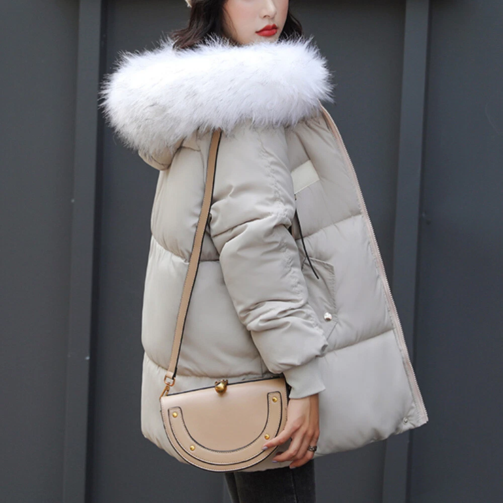 VETEMENTS Grande Lana Collo Cotone Abbigliamento Donna Caldo Felpe Invernale Cappotto Donna Donna