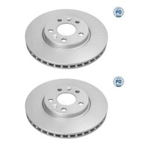 2x Meyle 16-15 521 0045/PD Bremsscheibe Vorne für Mercedes-Benz Renault Nissan