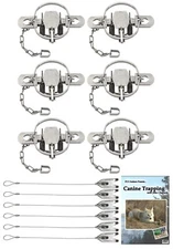 (6 Pack) Duke #2 Coilspring Offset Value Package with DVD and Cable Stakes