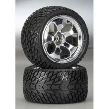 Pro-Line Racing #1137-11 Chrome Front Wheels ROAD RAGE M2 30 SERI 