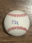 Kyle Harrison Signed ROMLB Baseball Auto Brewers Rawlings Autograph COA
