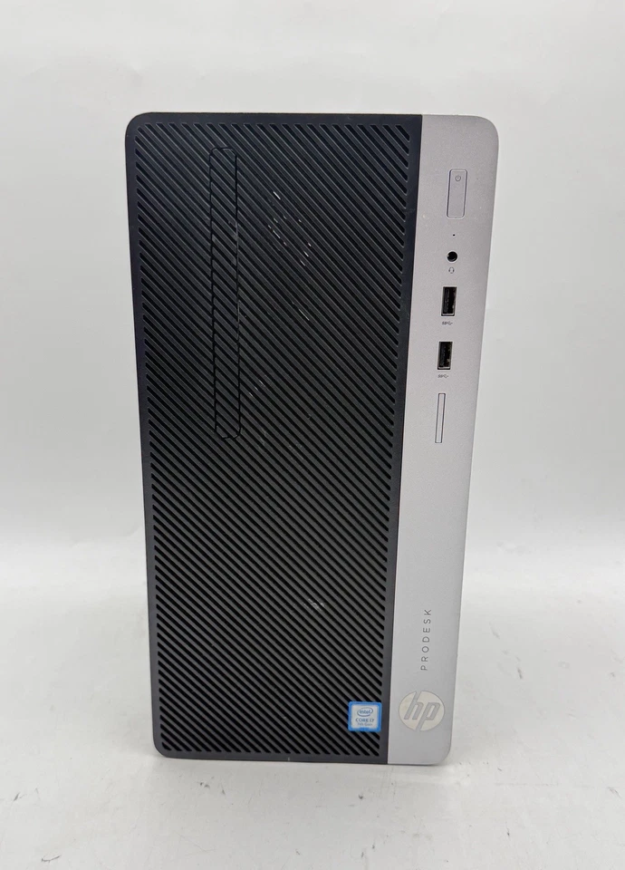 HP ProDesk 400 G4 MT Intel Core i7 7th Gen 8GB RAM 256GB SSD - Windows 10 - Image 2 of 4