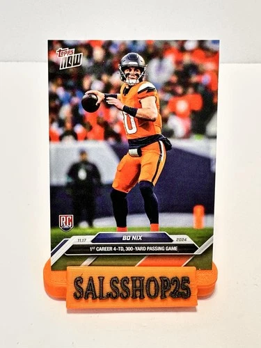 2024 Topps Now - Bo Nix #12 RC