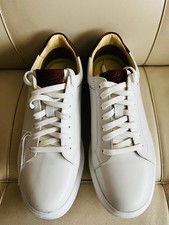 Florsheim Social White Smooth Leather Lace to Toe Casual Sneaker (USA Men 10