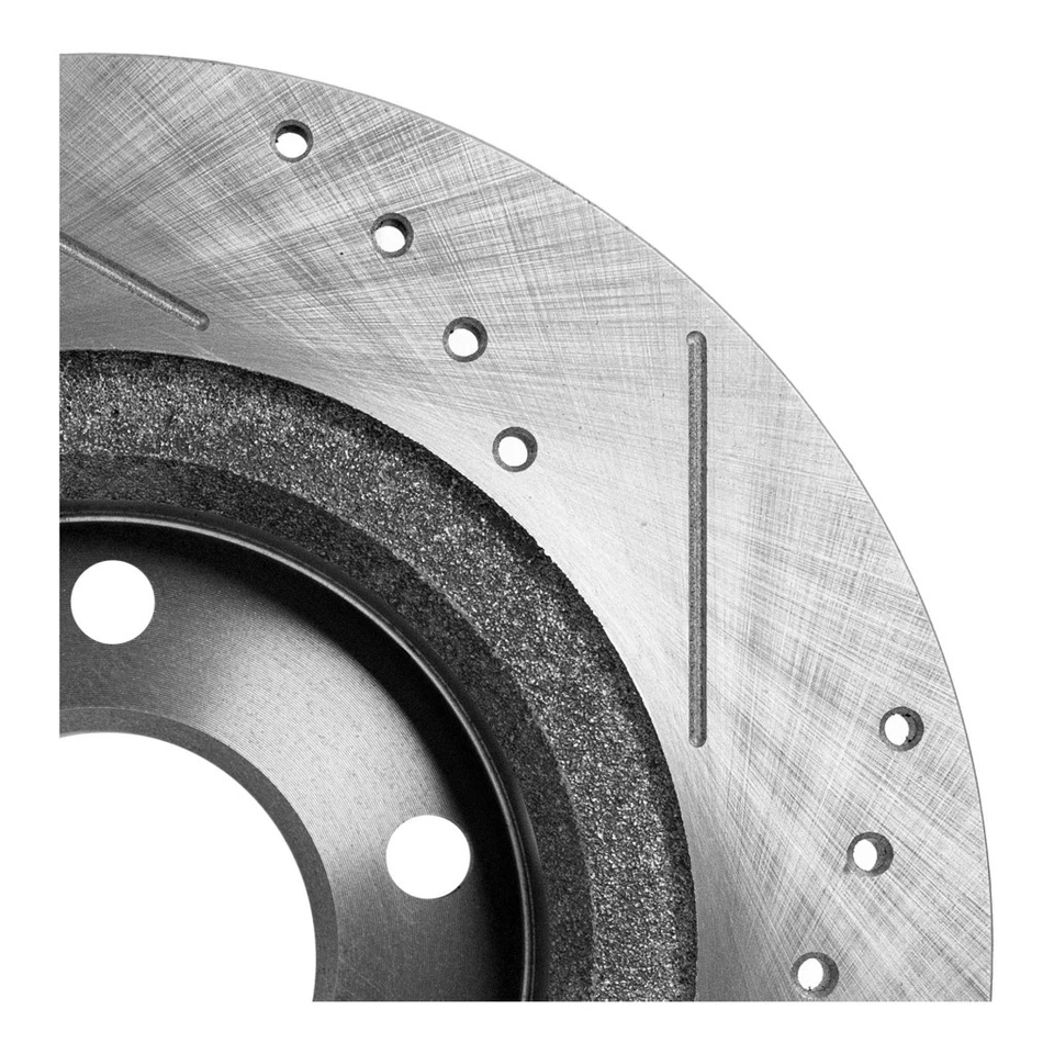 For Mazda 626 1998-2002 Brake Disc Driver OR Passenger Side | Single Piece Rear - Image 3 of 4