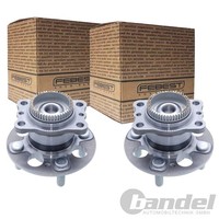 2X Febest Radnabe Mit ABS-RING Hinten Passend FüR Hyundai Accent I20 Solaris KIA