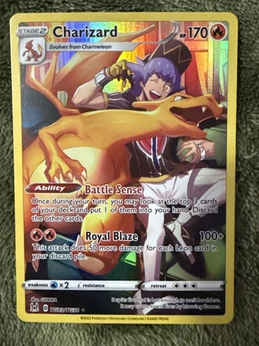 Charizard TG03/TG30 Swsh11: Lost Origin Trainer Gallery Holo