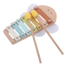 Playing The Piano Garden Wooden Xylophone with Mallets Instruments for Kid