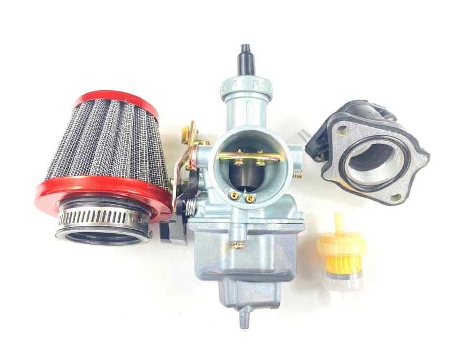 Carburador y filtro de aire y tubo de admisión para Honda XL185S 1979-1980-1981-1982-1983 Foto 4 de 4