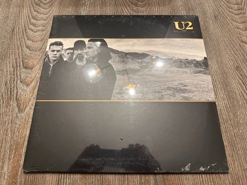 U2 The Joshua Tree LP 1987 First Press FACTORY SEALED New Old Stock HYPE STICKER