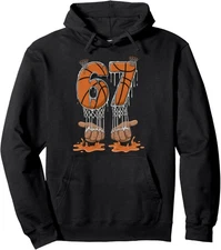 Basketball 67 Six Seven Funny Gen Alpha Meme Drip Unisex Hooded Sweatshirt