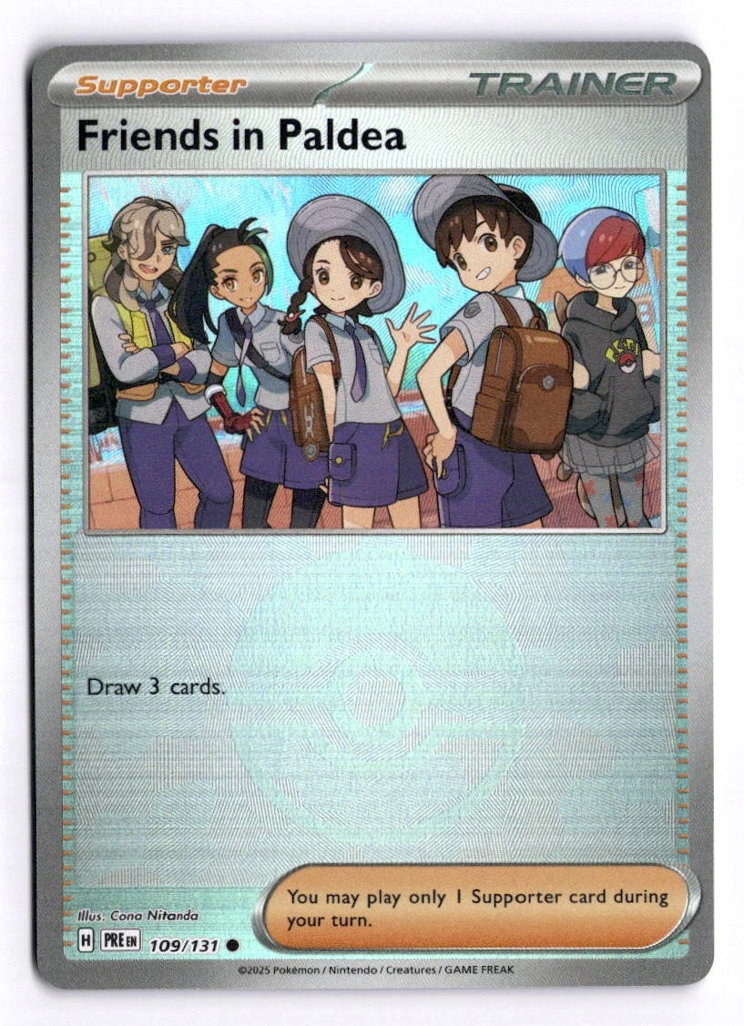 Friends in Paldea 109/131 Prismatic Evolutions for sale | eBay