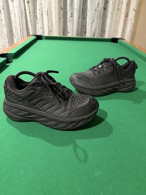 Hoka One One Bondi SR Women Size 9.5D Oil Slip Resistant Sneakers 1129351 BBLC