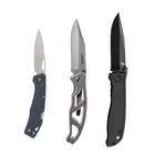 GERBER GEAR Greatest Hits 3 Pc CLIP FOLDING KNIFE SET LST PARAFRAME I AIR RANGER