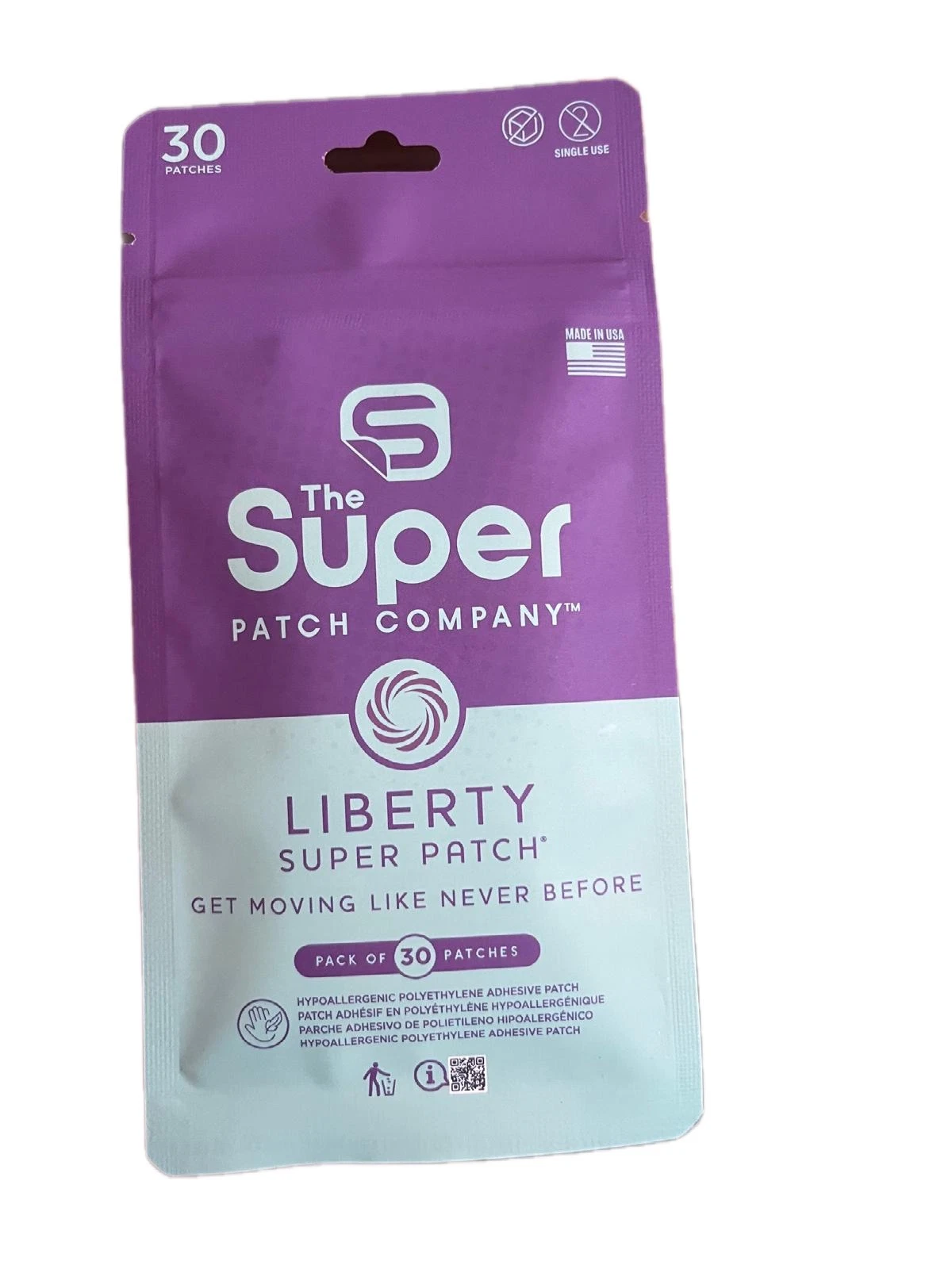 Super Patch Liberty Wellness Patches 30 Count | New Sealed