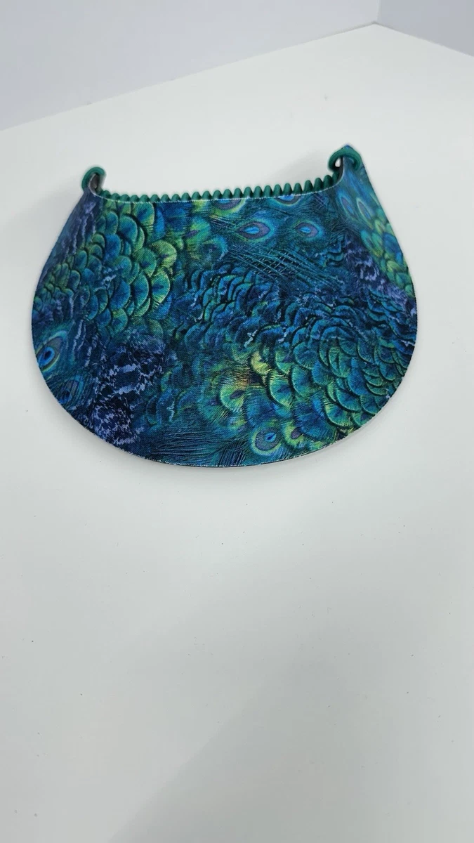 Peacock Feather Hat In Women display picture 3